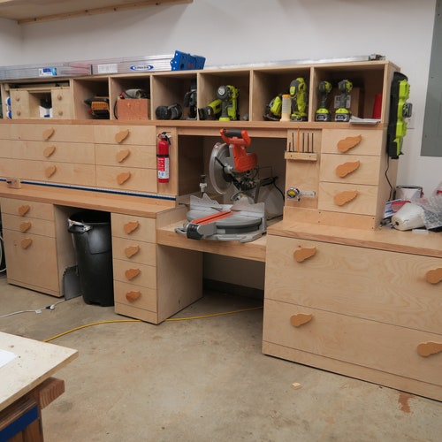 Miter Saw Station Build Plans Etsy