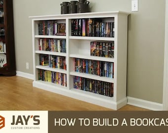 How To Build A Bookcase - PLAN