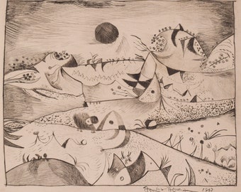 Federico Aguilar Alcuaz - Landscape Etching