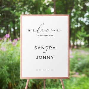 Wedding Welcome Sign, Templett INSTANT Download, Fully Editable, Welcome Poster, Printable Wedding Welcome,