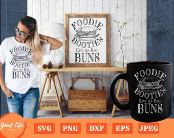 Foodie Gift Digital Graphic for Women's T-Shirt Mens' Shirt Food SVG Illustration Food Clip Art Downloadable Foodie Christmas