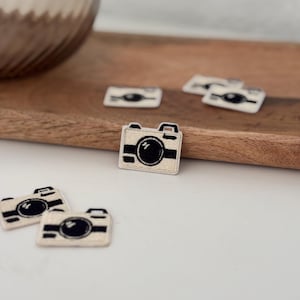 Bügelbild Kamera kleiner Aufbügler Fotografie Patch weiche Aufnäher Applikation Foto DIY Kleidung Reparatur Kinder