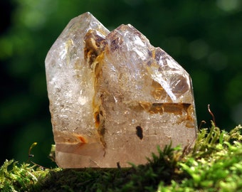 Madagascar Window Smoky Quartz, Clay Inclusions, 85.5 grams