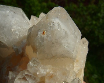 Love Star Quartz Crystal, White Phantoms, Ivato, Madagascar, 311 grams