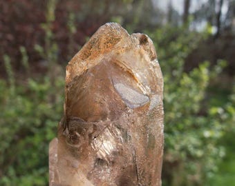 ブランドバーグスモーキークォーツクリスタル：エンハイドロスケルタル