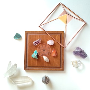 Meru Pyramid Handmade Copper Pyramid with activated Shri Yantra, Charging, Energizing, Feng Shui, Meditation etc. image 4