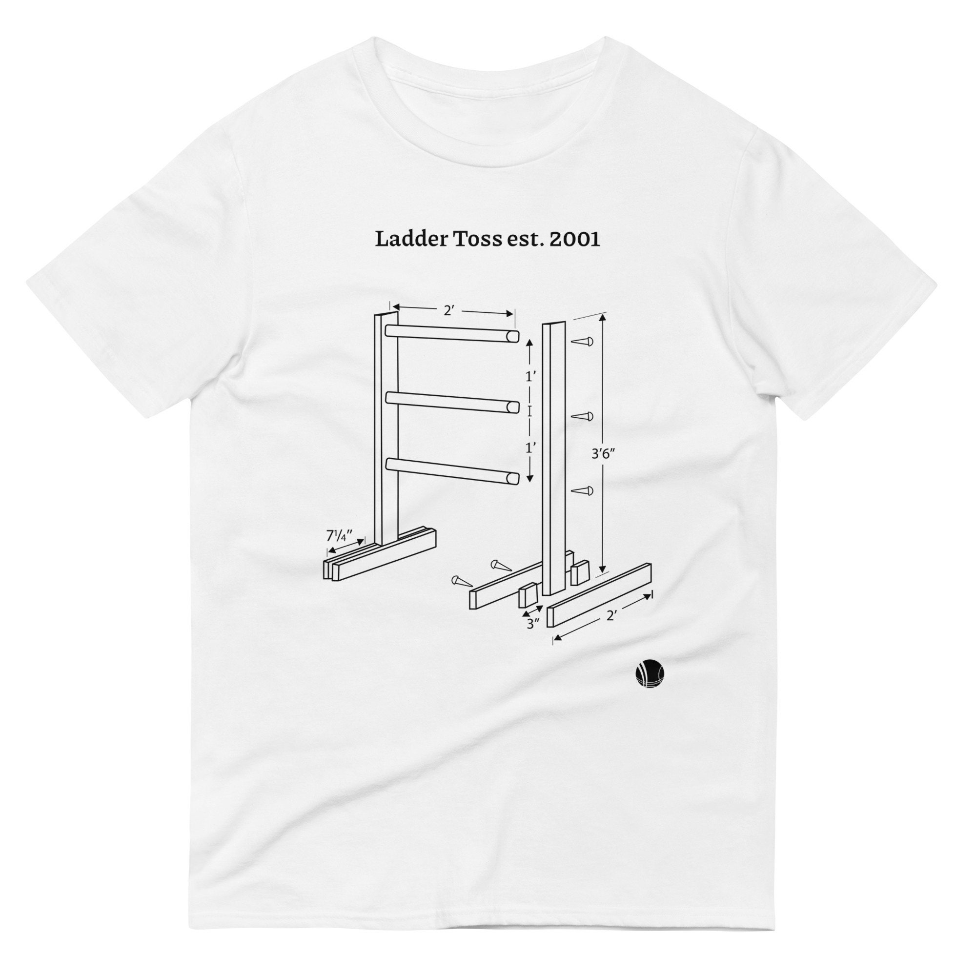 Ladder Toss Dimensions Etsy