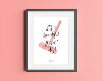 Heathers - Musical Theatre Quote Print - Double Quote