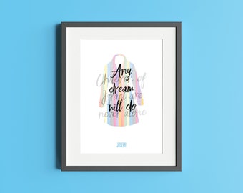 Joseph - Musical Theatre Quote Print - Double Quote