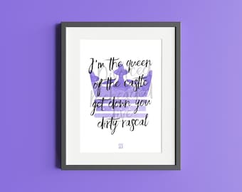 Six The Musical Quotes Six Musical Quote | Etsy Uk