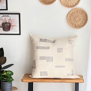 24x24 Neutral Throw pillow covers, minimalist pillow, boho pillow set, modern pillow, beige pillow, textured pillow, summer decor
