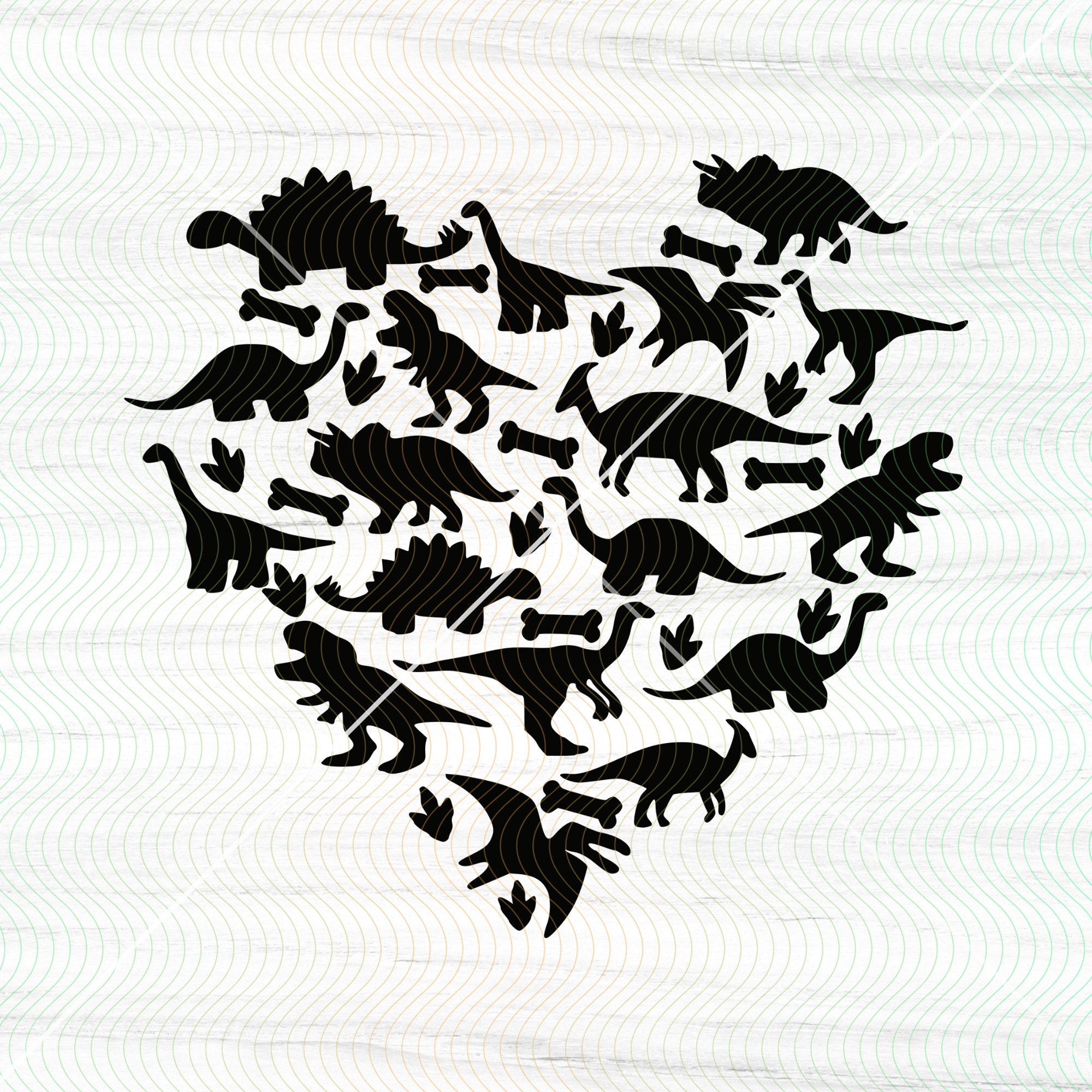 Dinosaur Heart SVG and PNG, Dino Heart Svg File, Dino Heart With Feet
