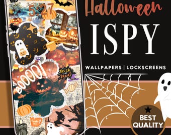 Halloween, I spy, Phone Wallpaper,  Lockscreen, Android + iOS Phone