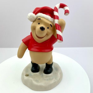 Disney Pooh & Friends Christmas Figurine, Wishing you the Sweetest Holiday Ever #300750
