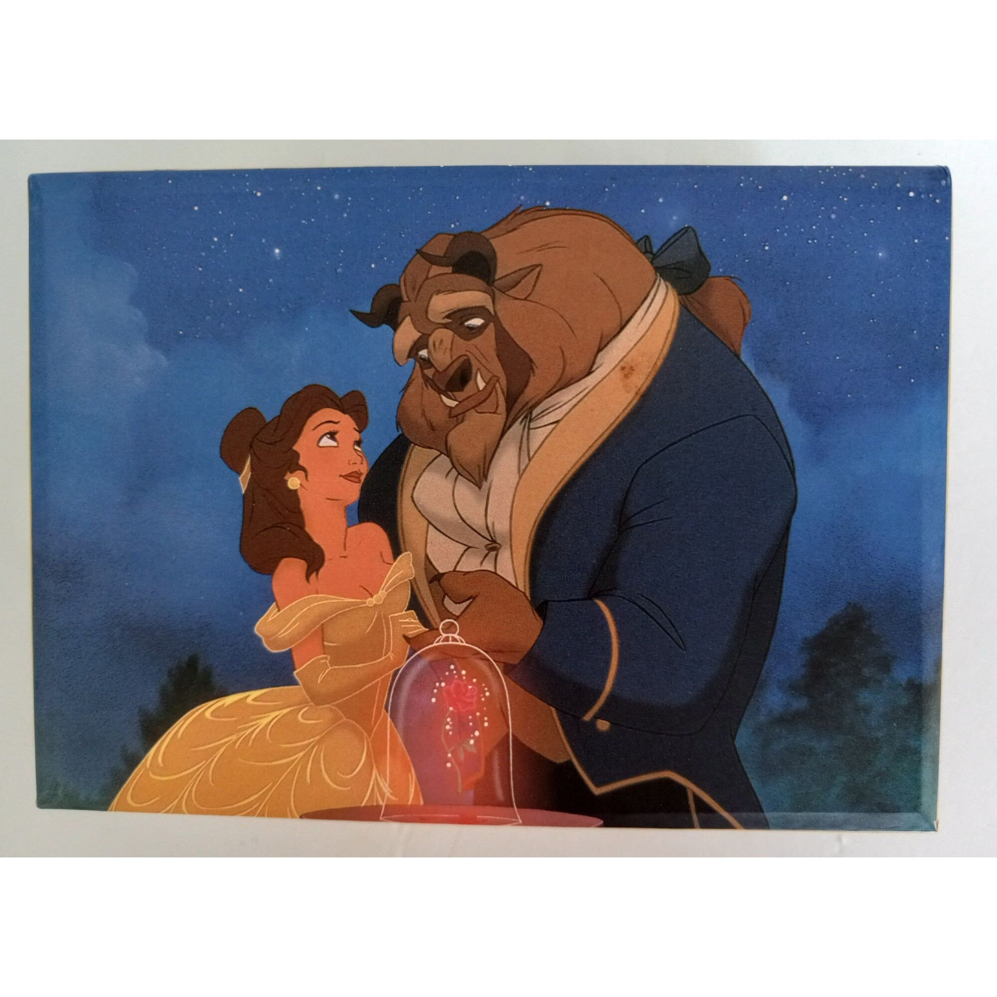 Disney's Beauty and the Beast Musical Jewelry Box Etsy