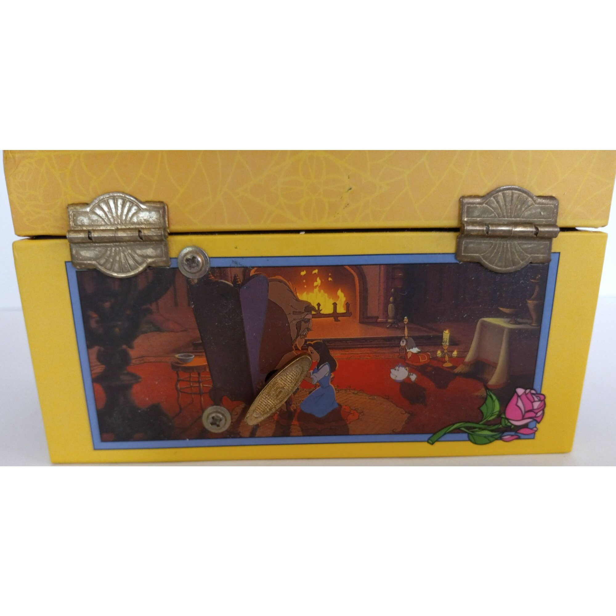 Disney's Beauty and the Beast Musical Jewelry Box Etsy