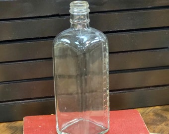 Antique Early 1900's Square 16oz bottle