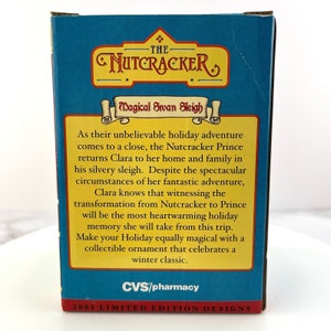 The Nutcracker Magical Swan Sleigh Christmas Holiday Ornament CVS ...