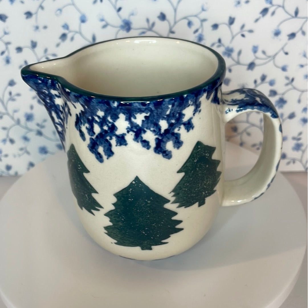 Vintage Tienshan Folk Craft Cabin in the Snow Pattern Winter Etsy