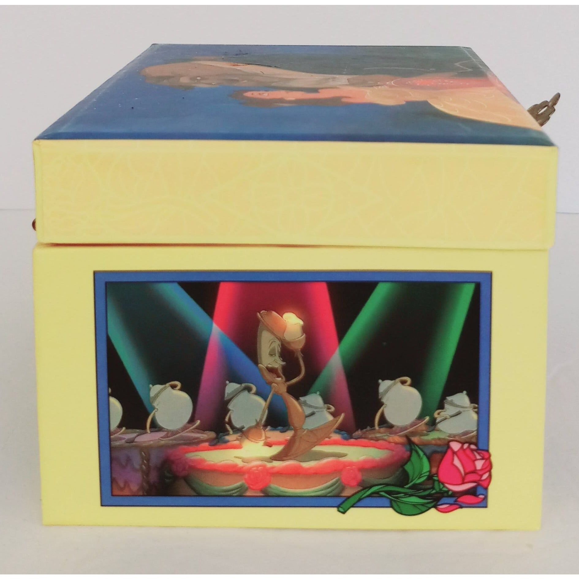 Disney's Beauty and the Beast Musical Jewelry Box Etsy