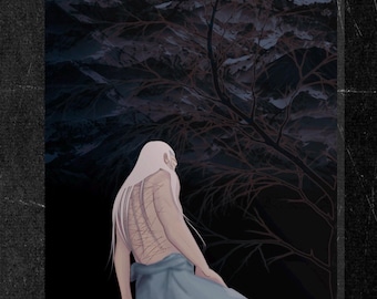 burial mounds wangji mdzs art print