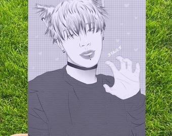 ph1 sketch catboy keeho kpop