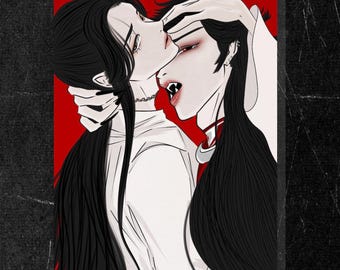 vamp hualian art print