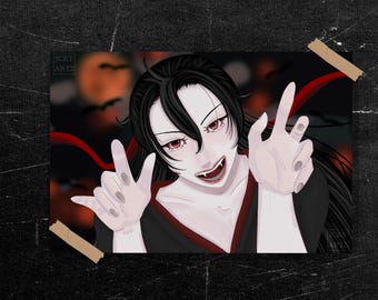 wei wuxian mdzs art print