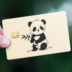 Kreditkartensock ""Cute Panda"""