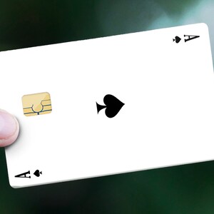 Credit Card Skin "Ace of Spades" | Kreditkarten Skin