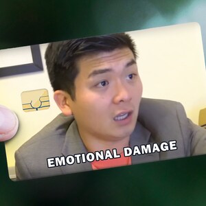 Credit Card Skin "Emotional Damage" | Kreditkarten Skin