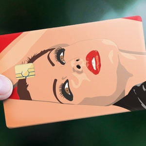 140 Credit Card Skin "Vintage Poster Women" | Kreditkarten Skin