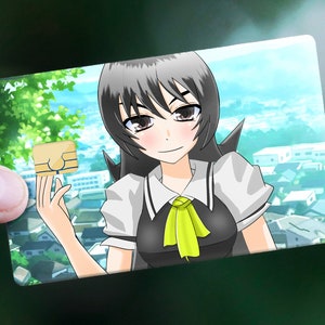 Credit Card Skin "Cute Anime Girl" | Kreditkarten Skin "Anime Mädchen"