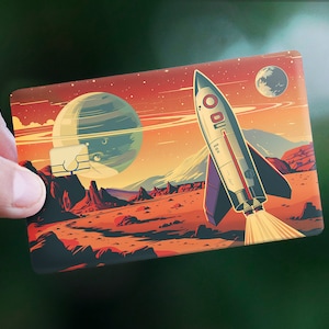 Kreditkartendesign ""Mars Mission"""