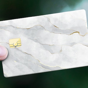 Credit Card Skin "White Marble" | Kreditkartenskin "Weißer Marmor"