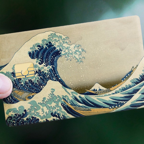 Credit Card Skin "Japanese Wave" | Kreditkarten Skin