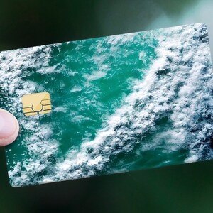 Credit Card Skin "Ocean Waves" | Kreditkarten Skin
