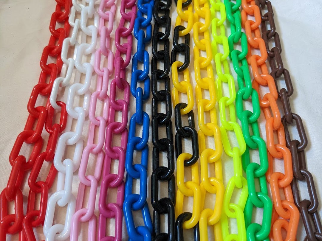 Goat Collars 18 Plastic Chain Collars 1.5 Links 15 Pack BEST VALUE Etsy