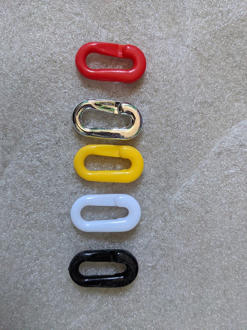 Goat Collars 24 Plastic Chain Collars 1.5 Etsy