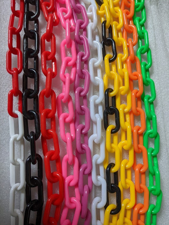 Goat Collars 24 Plastic Chain Collars 1.5 Etsy
