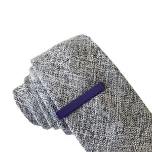 Violet Tie Bar Tie Clip | Purple Tie Clip | Unique Tie Clip | Cool Tie Clip | Gifts For Him | Tie Bar | Tie Clips | Tie Bars | Gifts For Dad