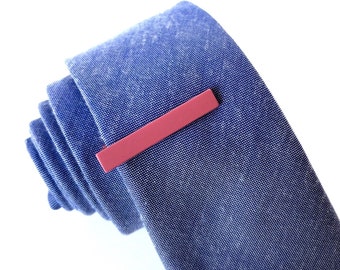 Pink Tie Bar Tie Clip | Pink Tie Clip | Unique Tie Clip | Cool Tie Clip | Gifts For Him | Tie Bar | Gifts For Dad | Tie Clips | Tie Bars