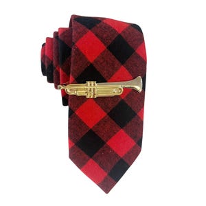 Trumpet Tie Clip