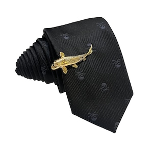 Gold Fish Tie Clip | Fish Tie Clip | Unique Tie Clip | Cool Tie Clip | Gifts For Him | Tie Bar | Gold Tie Clip | Tie Clips | Tie Bars