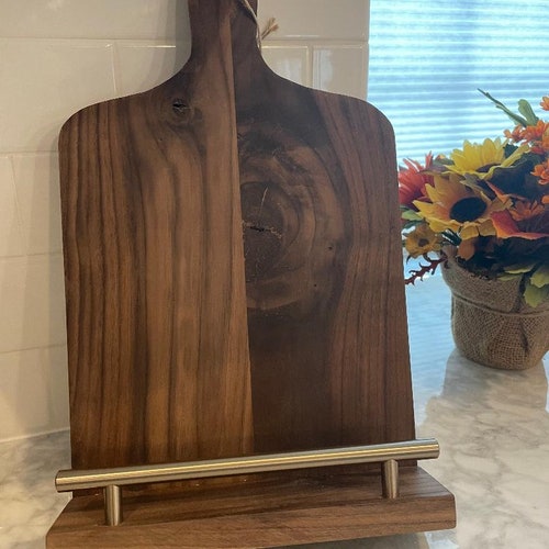 Cookbook Holder Tablet Stand Kitchen Accessory Book Stand Etsy