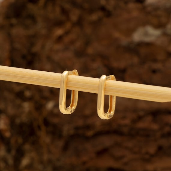 Tiny Hoop Earrings, Minimalist Earrings, Statement Earrings, Simple Gold Earrings, Huggie Hoop Earrings