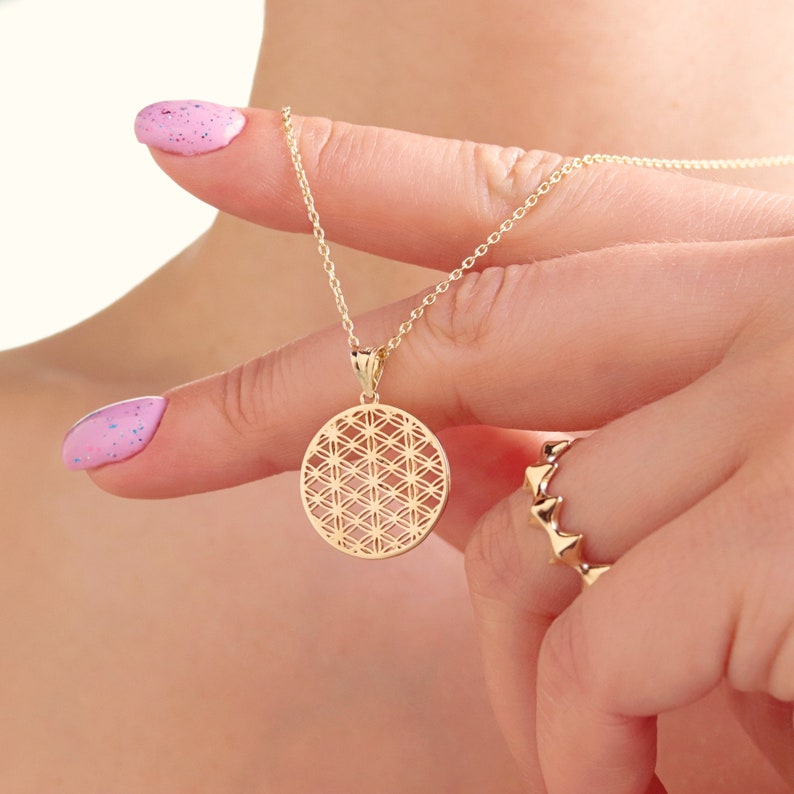 flower of life necklace