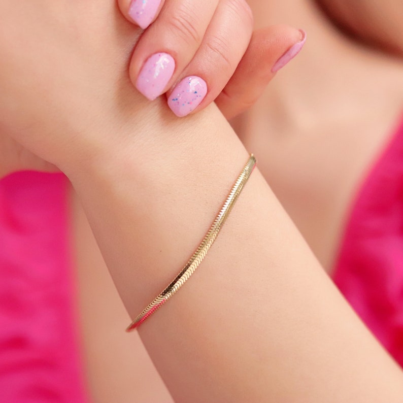 herringbone bracelet