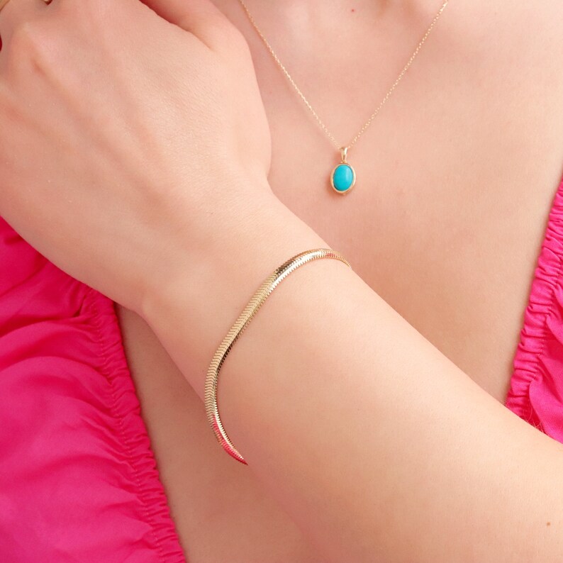 herringbone bracelet