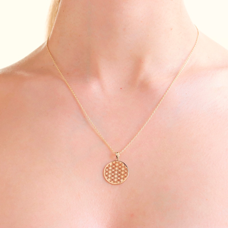 flower of life necklace